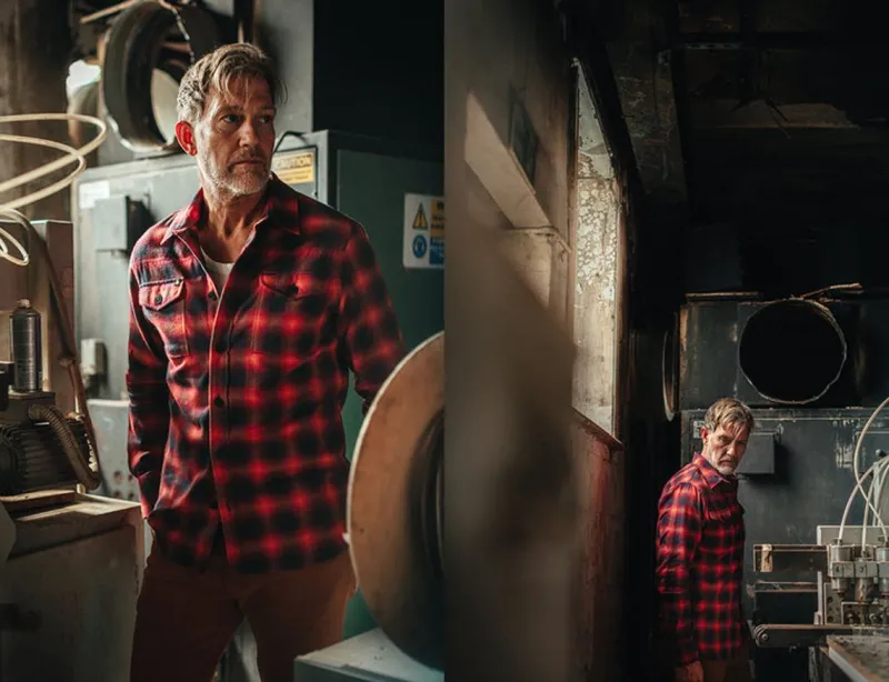 &SONS Logger Shirt Red Best