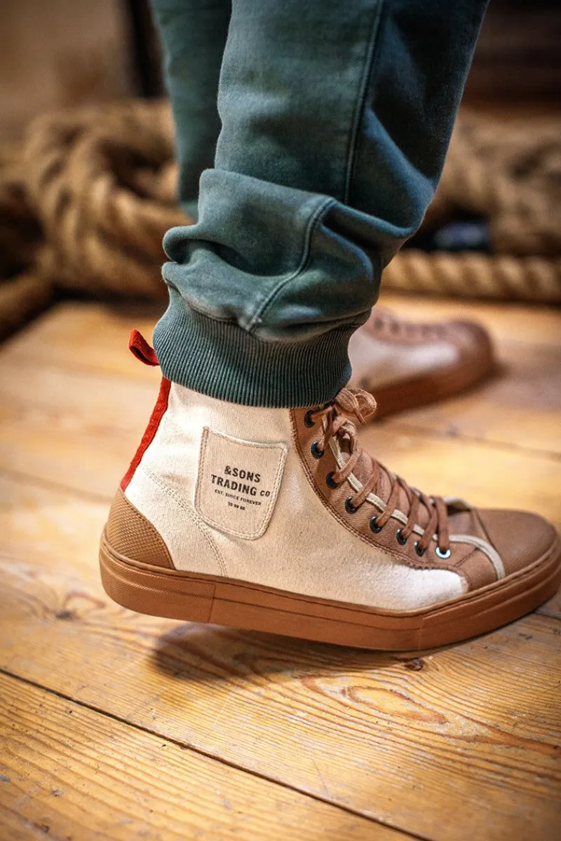 &SONS New Baseline Basketball High Top Raw Online