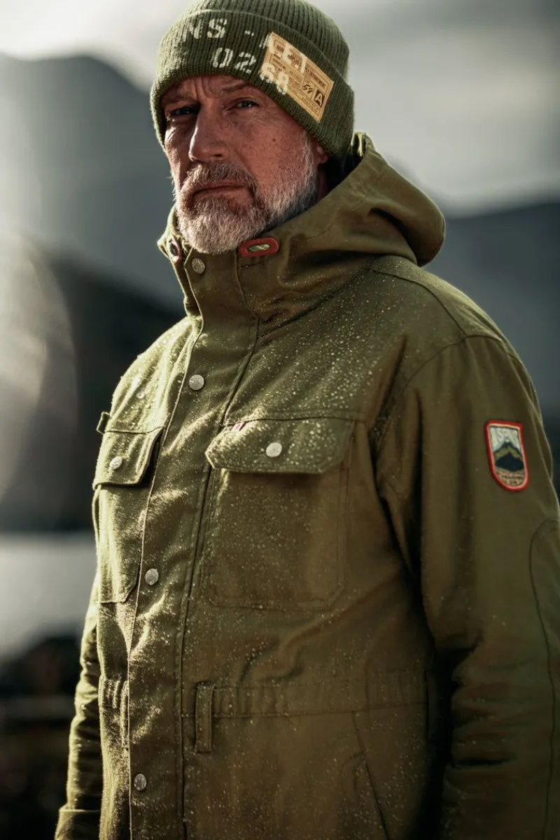 &SONS Noah Cagoule Army Green Fashion