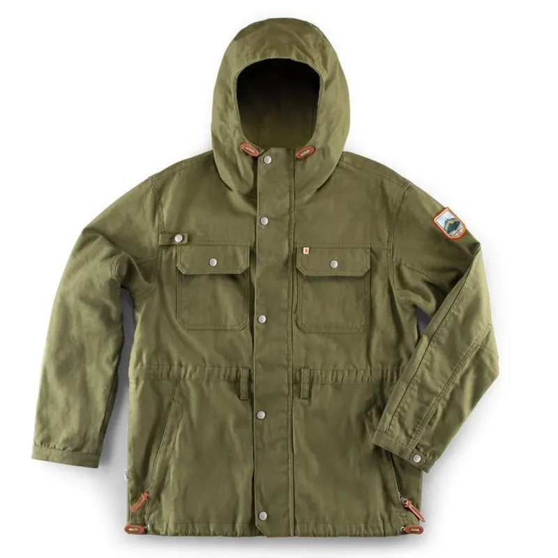 &SONS Noah Cagoule Army Green Fashion