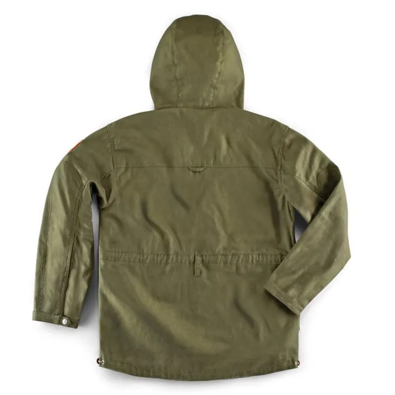 &SONS Noah Cagoule Army Green Fashion