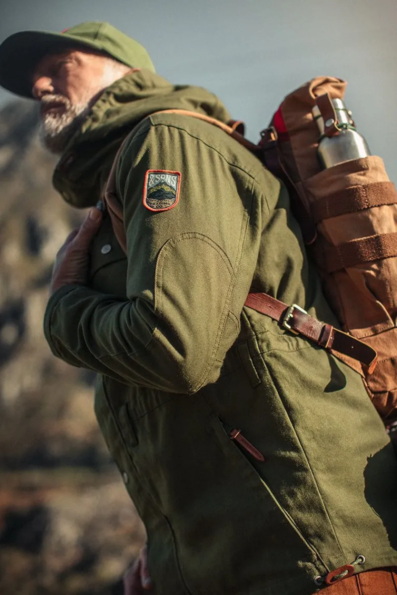 &SONS Noah Cagoule Army Green Fashion
