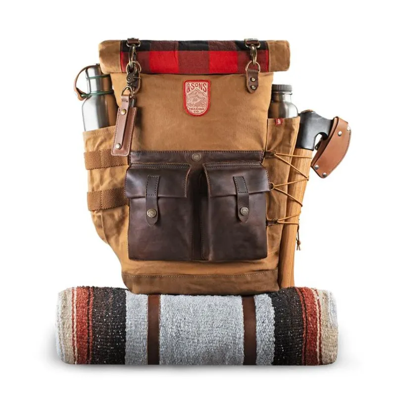 &SONS Nordic Rucksack Tan Shop