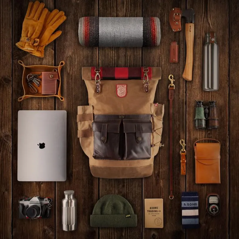 &SONS Nordic Rucksack Tan Shop