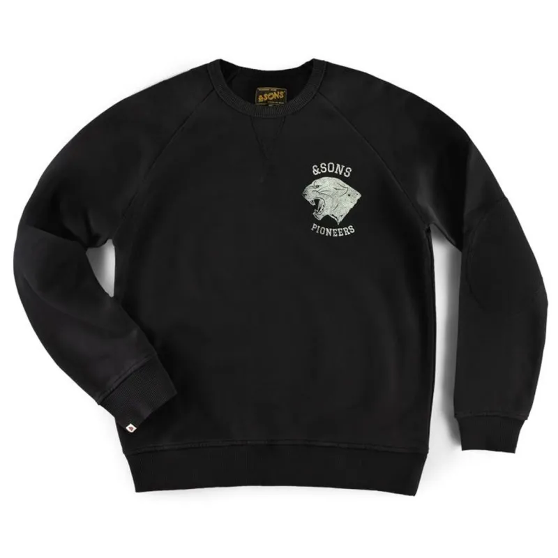 &SONS Panther Pioneers Sweatshirt Black Outlet
