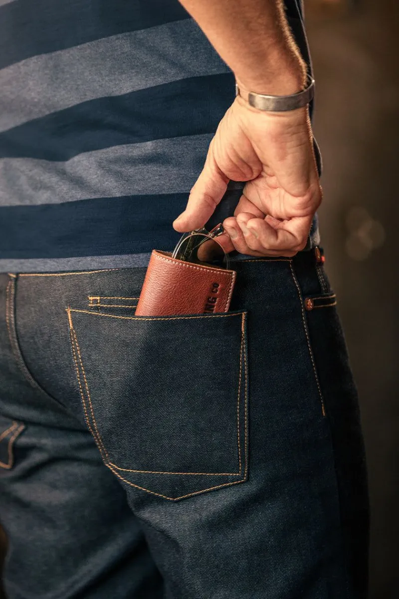 &SONS Pouch Glasses Case Brown Discount