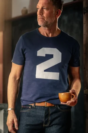 &SONS Racing 2 T-Shirt Navy Outlet