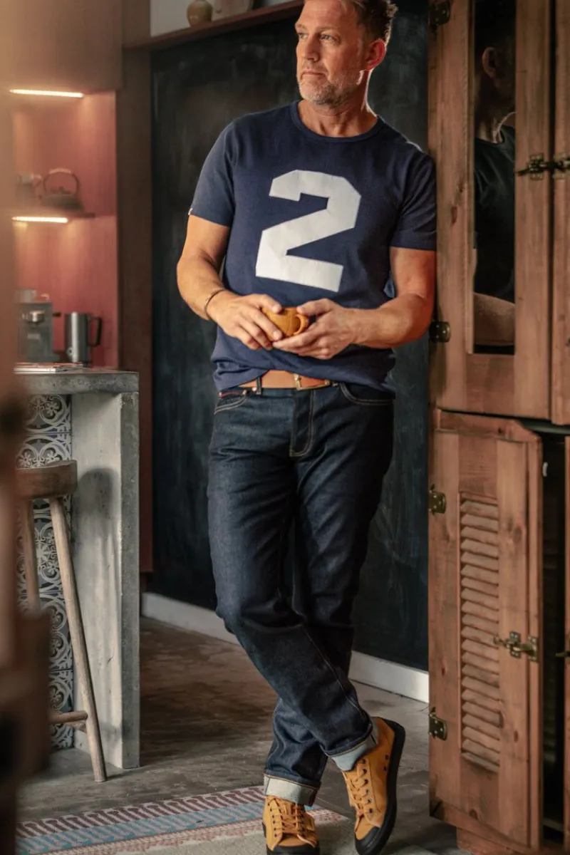 &SONS Racing 2 T-Shirt Navy Outlet