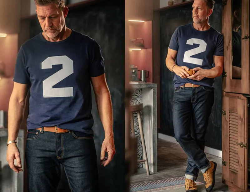&SONS Racing 2 T-Shirt Navy Outlet