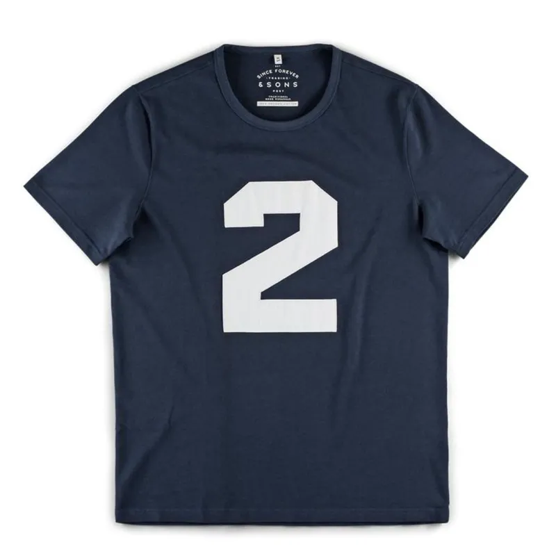 &SONS Racing 2 T-Shirt Navy Outlet