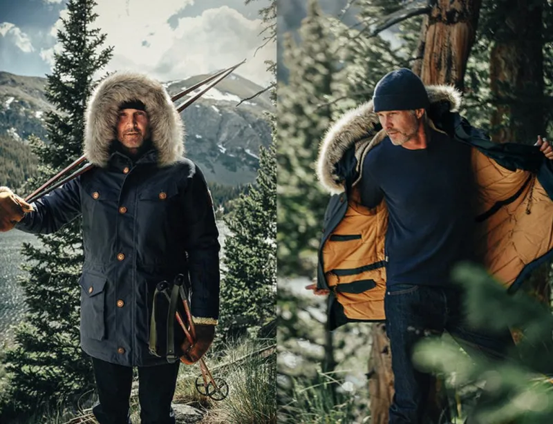 &SONS Ridge Snow Parka Navy Best Sale