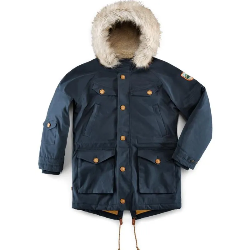 &SONS Ridge Snow Parka Navy Best Sale
