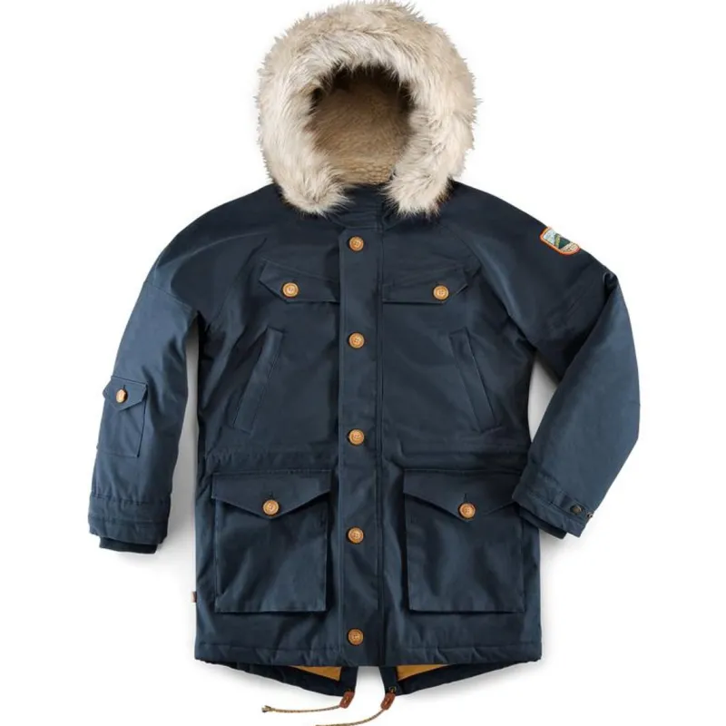 &SONS Ridge Snow Parka Navy Best Sale