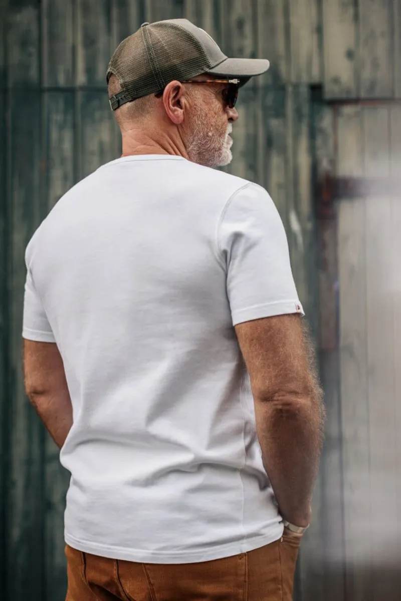 &SONS Sigma T-Shirt White Flash Sale