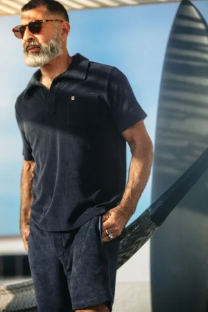 &SONS Solar Shorts Navy Discount