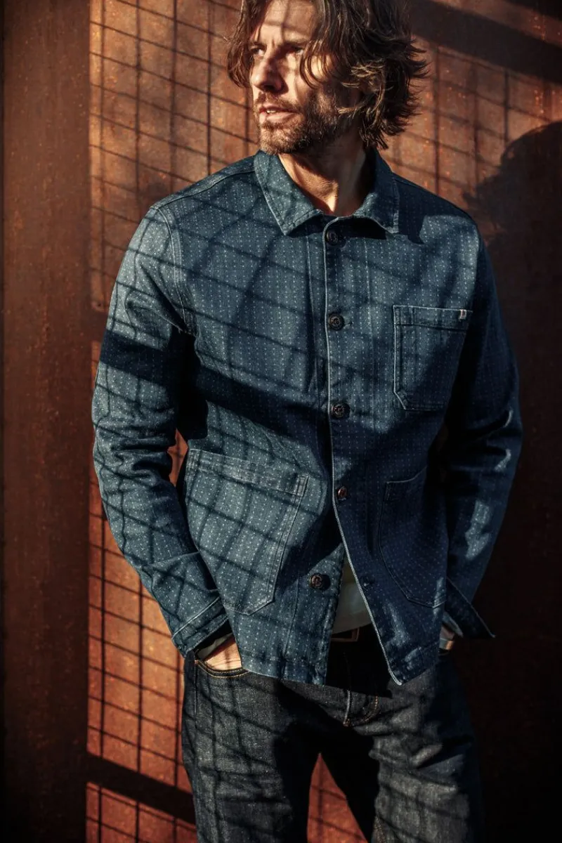 &SONS Stockton Jacket Indigo Store