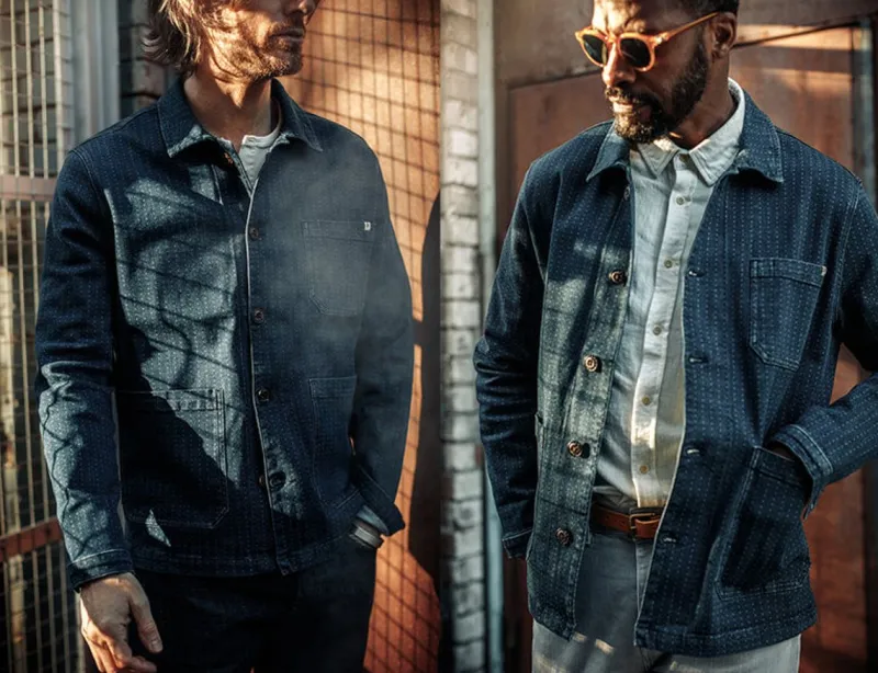 &SONS Stockton Jacket Indigo Store