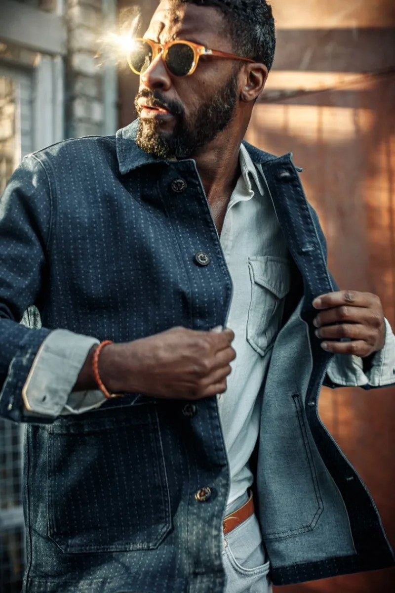&SONS Stockton Jacket Indigo Store