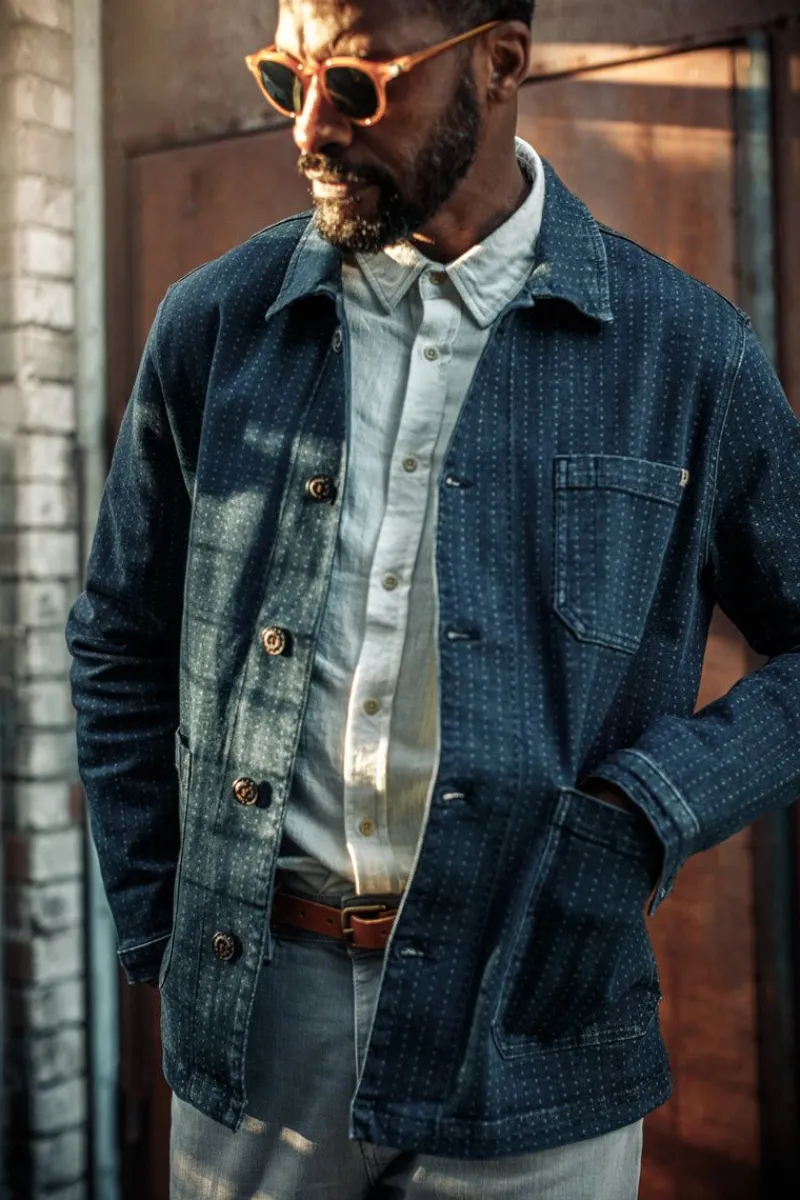 &SONS Stockton Jacket Indigo Store