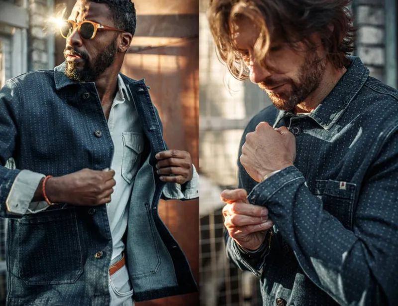 &SONS Stockton Jacket Indigo Store