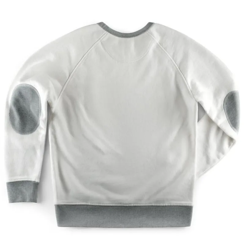 &SONS Stone White Sweatshirt Discount