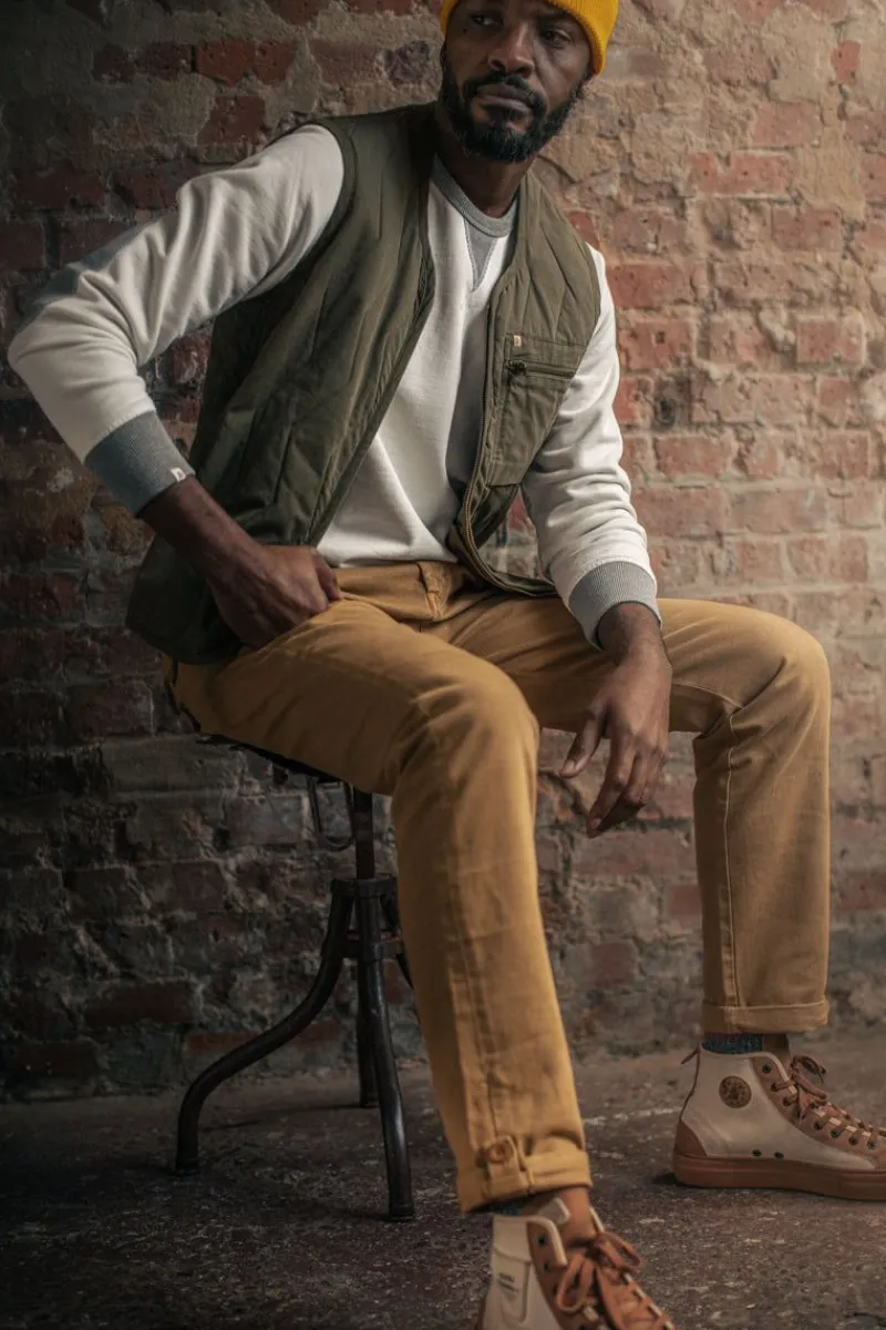 &SONS Stone White Sweatshirt Discount