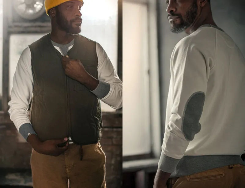 &SONS Stone White Sweatshirt Discount
