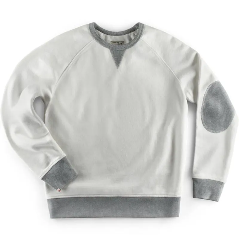 &SONS Stone White Sweatshirt Discount