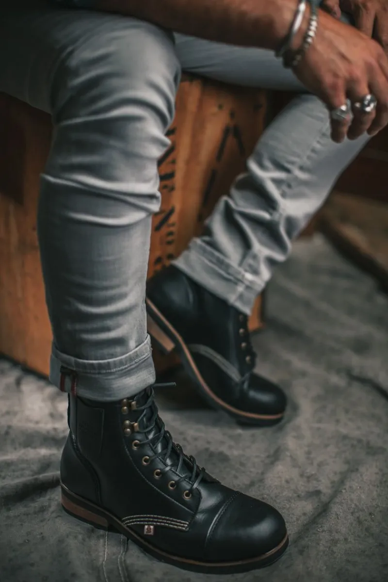 &SONS The Drover Boot Black Best Sale
