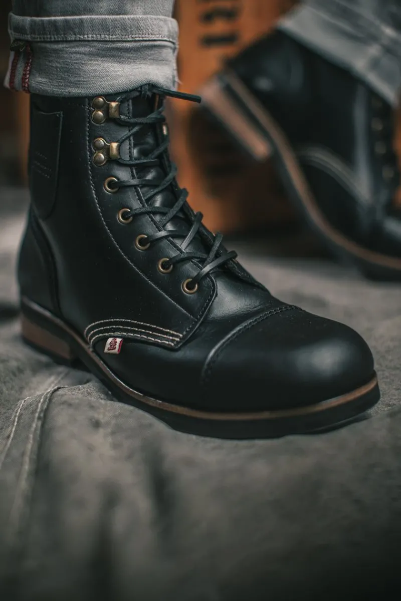 &SONS The Drover Boot Black Best Sale