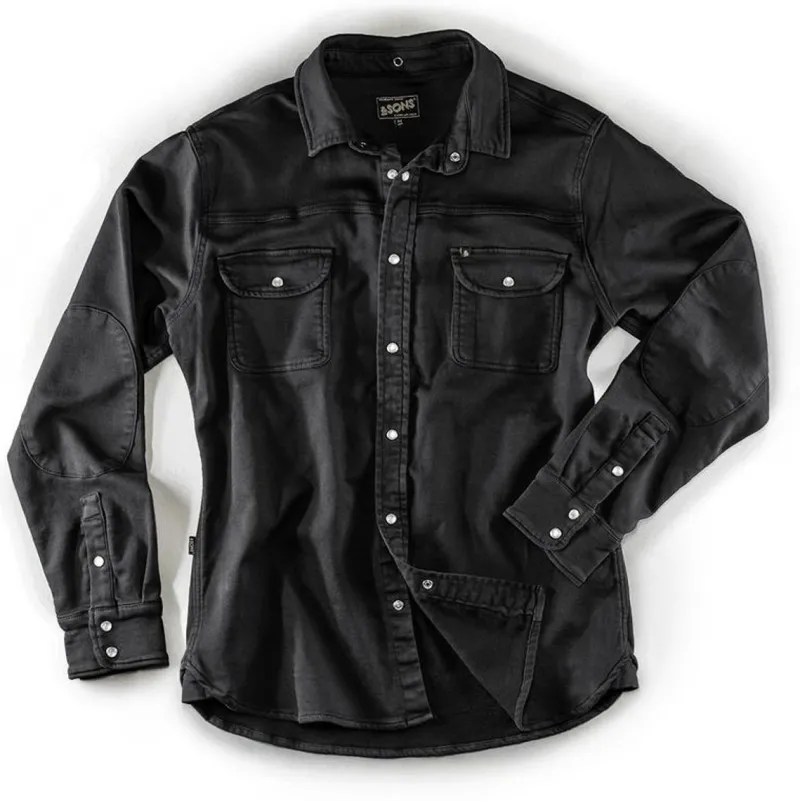&SONS Sunday Shirt Black Shop