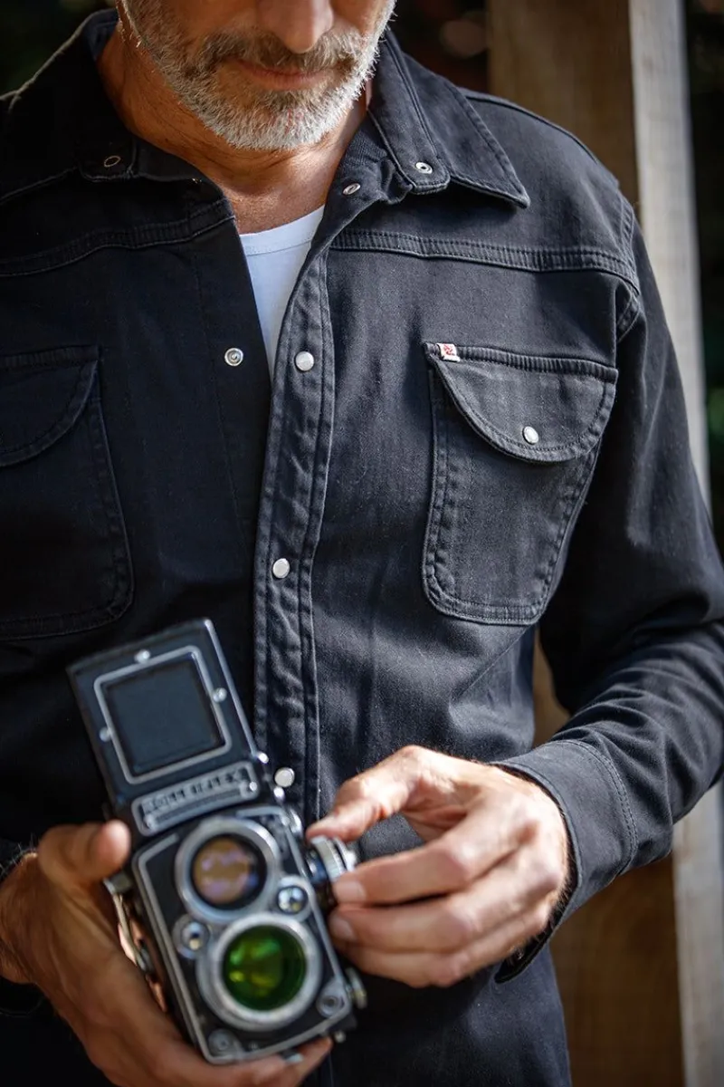 &SONS Sunday Shirt Black Shop