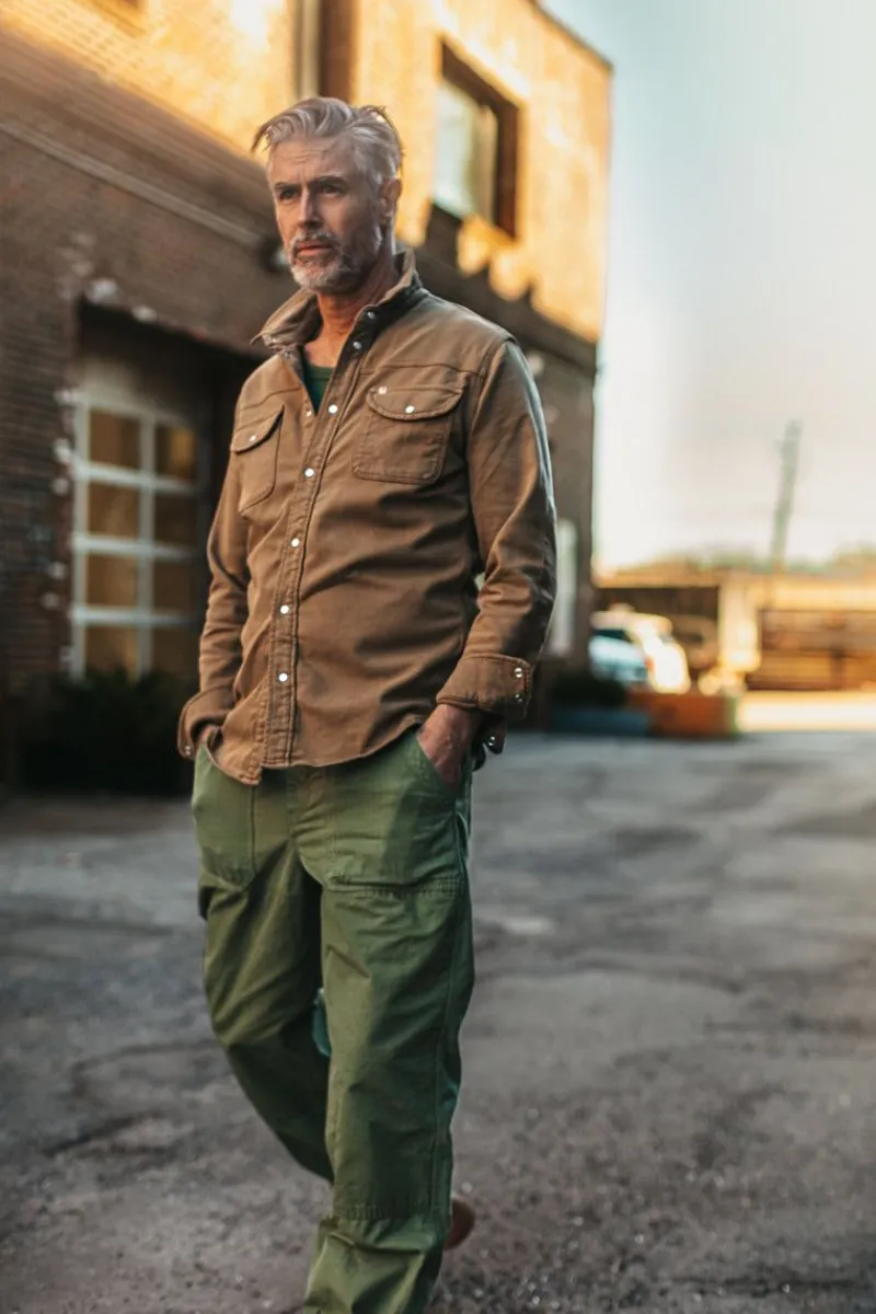 &SONS Sunday Shirt Dark Tan Hot