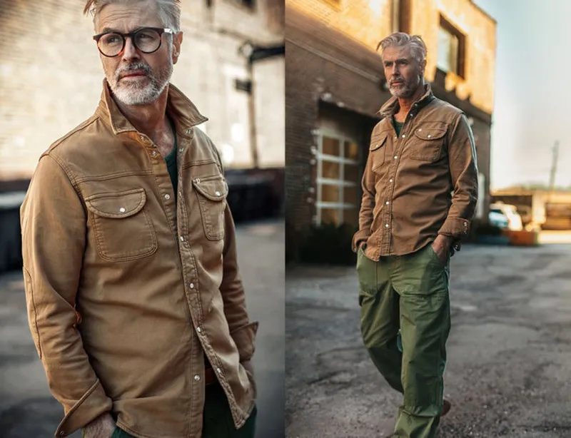 &SONS Sunday Shirt Dark Tan Hot