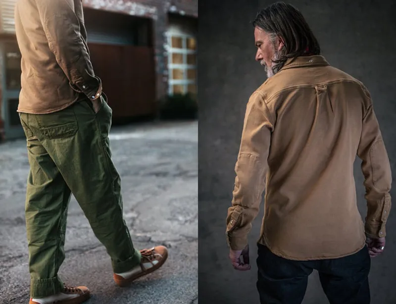 &SONS Sunday Shirt Dark Tan Hot