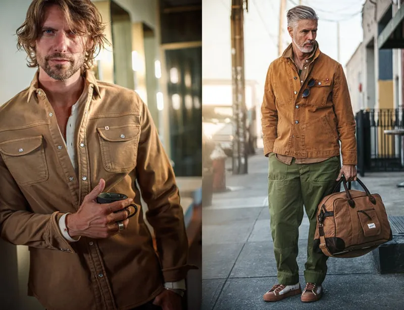 &SONS Sunday Shirt Dark Tan Hot