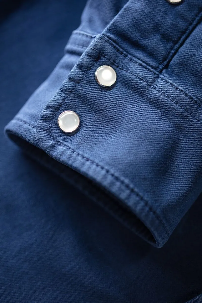 &SONS Sunday Shirt Utility Navy Hot