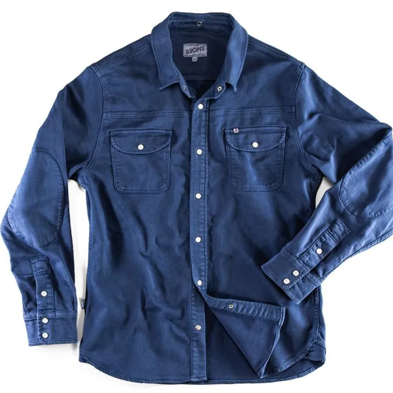 &SONS Sunday Shirt Utility Navy Hot
