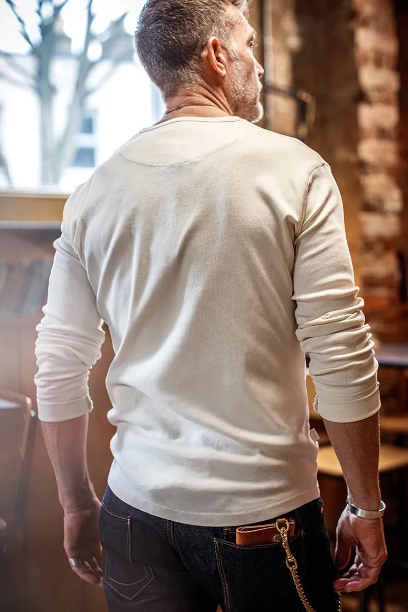 &SONS The New Elder Henley Shirt Raw Shop