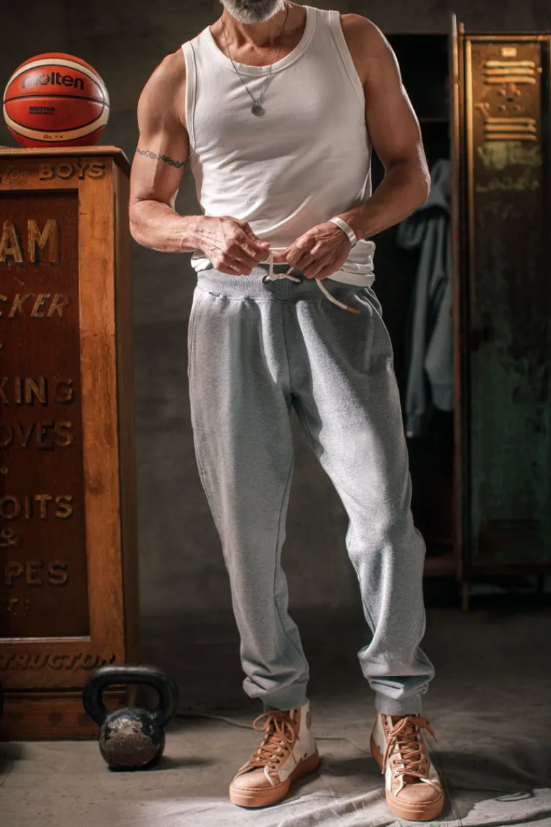 &SONS Track And Field Tracksuit Bottoms Grey Fashion