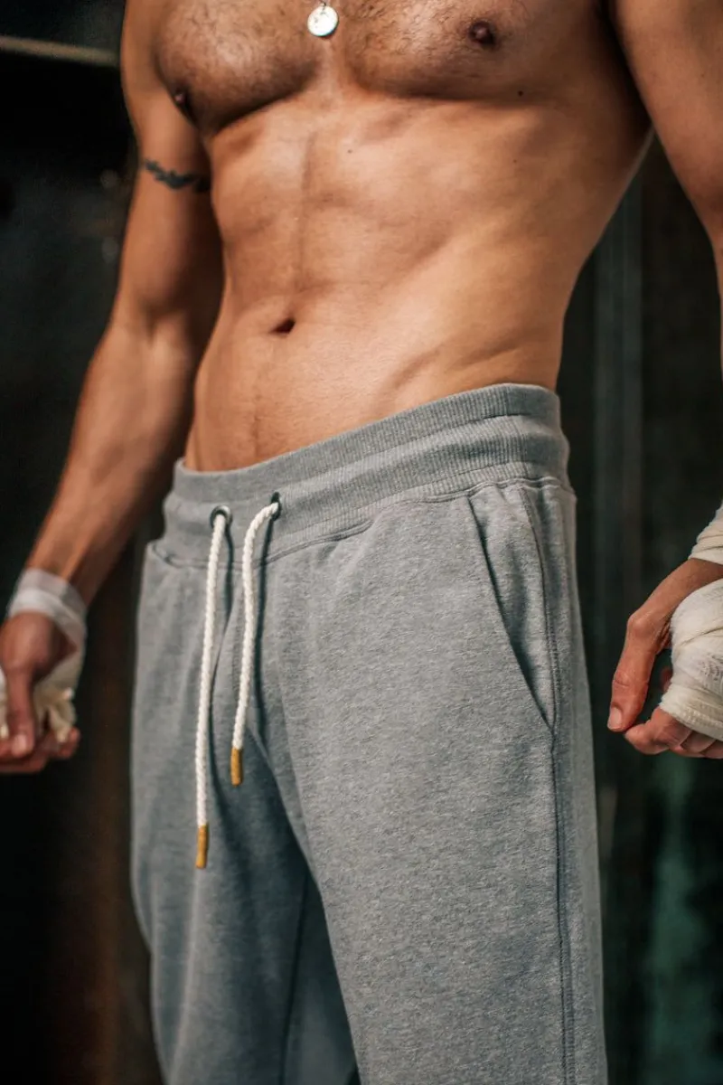 &SONS Track And Field Tracksuit Bottoms Grey Fashion