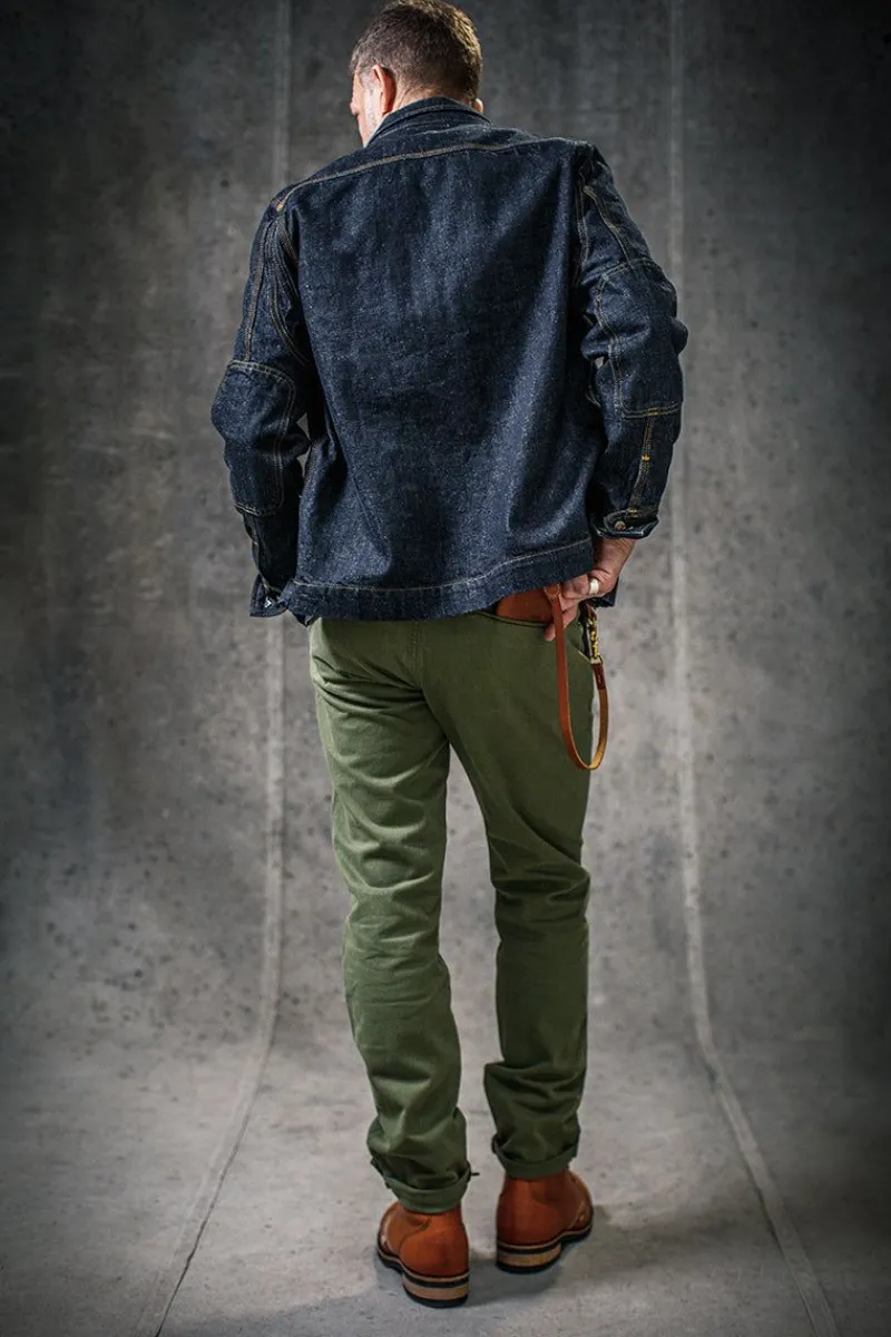 &SONS Virgil Chino Army Green Flash Sale