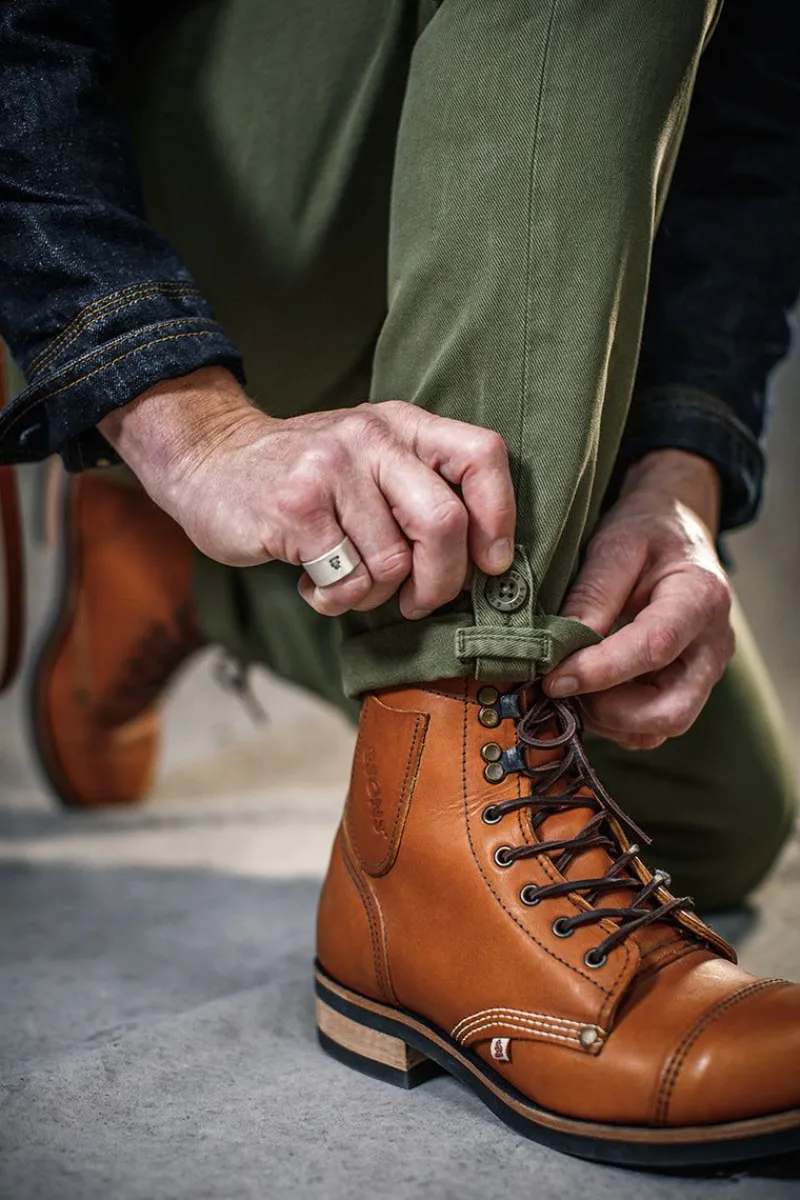 &SONS Virgil Chino Army Green Flash Sale
