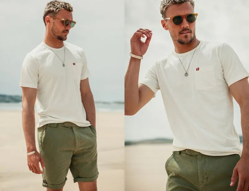&SONS Virgil Chino Shorts Army Green Outlet