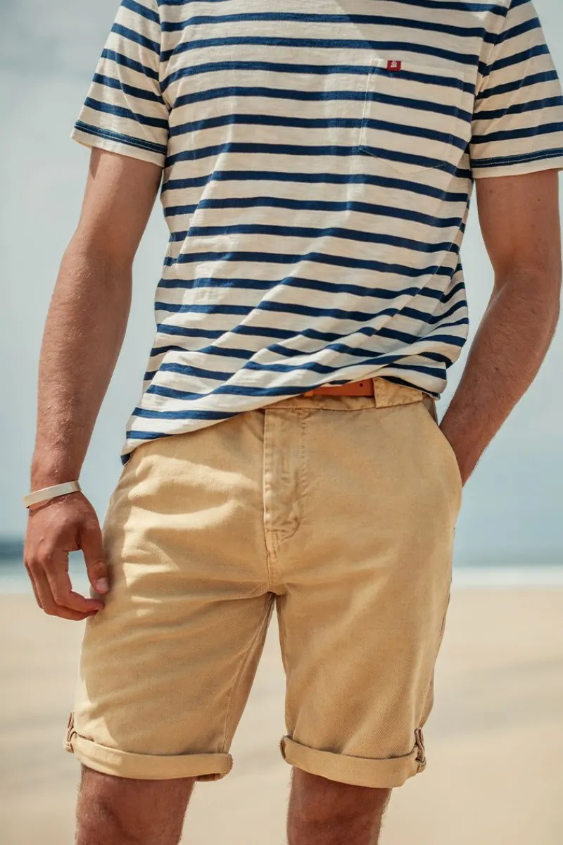 &SONS Virgil Chino Shorts Tan Outlet