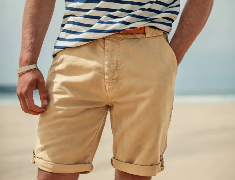&SONS Virgil Chino Shorts Tan Outlet