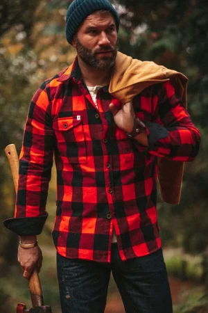 &SONS Yukon Flannel Field Shirt New