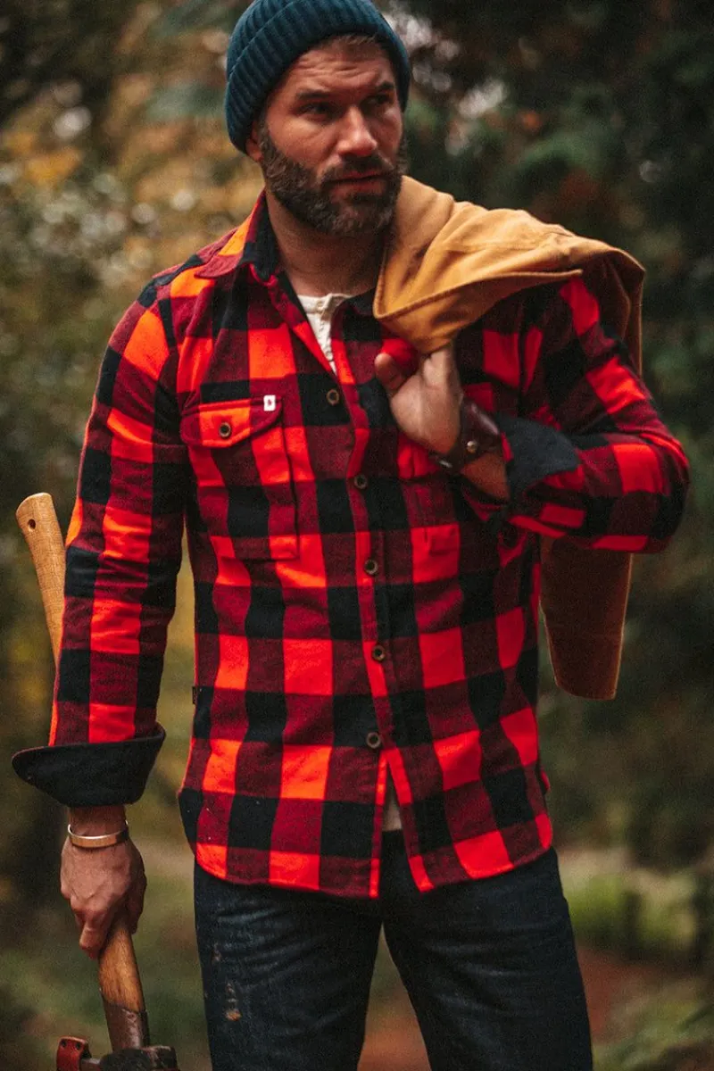 &SONS Yukon Flannel Field Shirt New