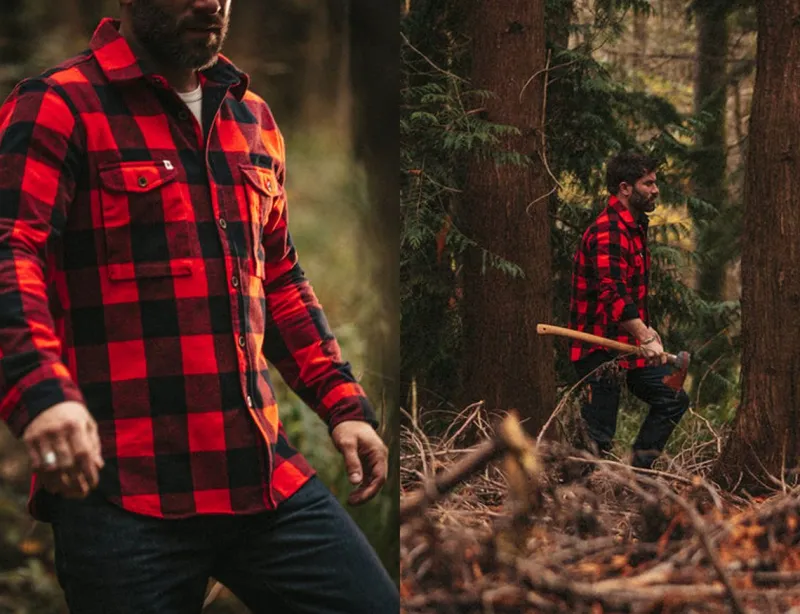 &SONS Yukon Flannel Field Shirt New