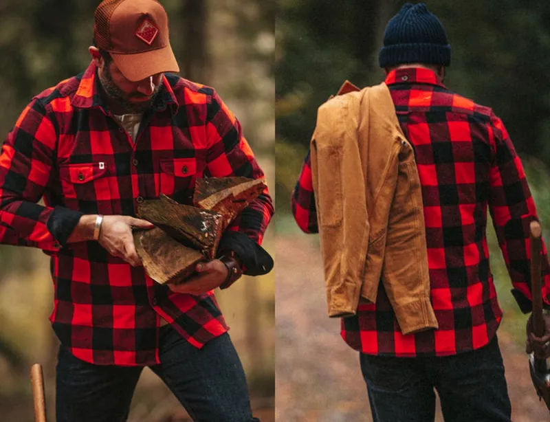 &SONS Yukon Flannel Field Shirt New